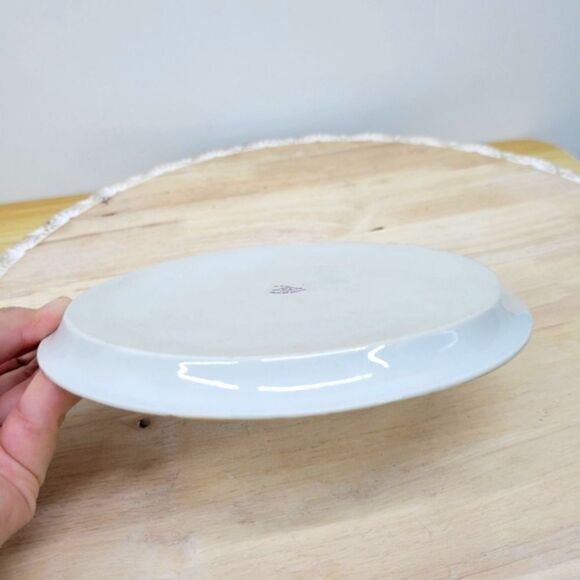 Vintage Nippon Gold Guilded Floral Hand Painted Display Plate - Made in Japan - Picture 7 of 14